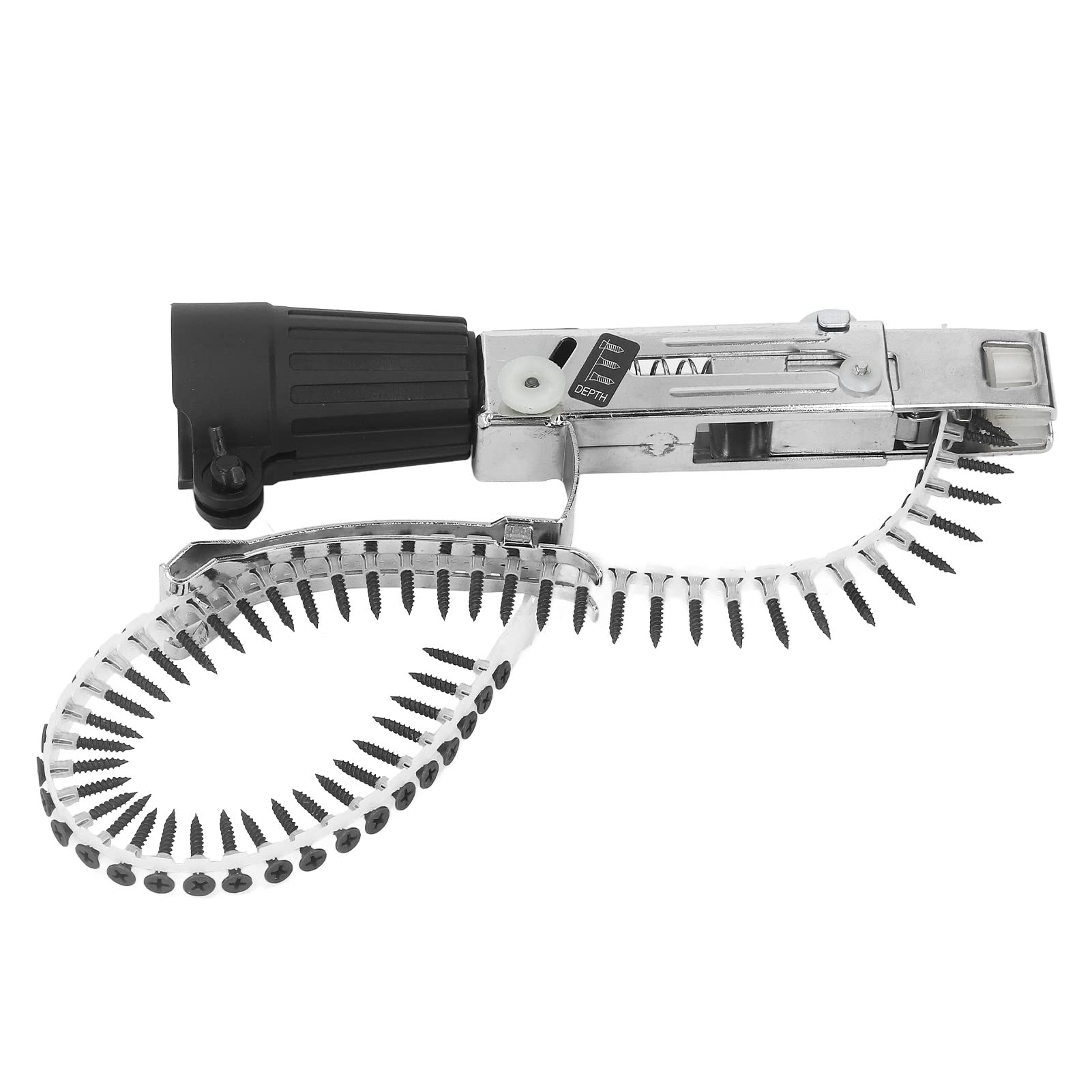 Universal Chain Nail Adapter for Drill - Heavy Duty Partition Wall Installation Tool - Perfect for Drywall, Plywood & Framing Projects