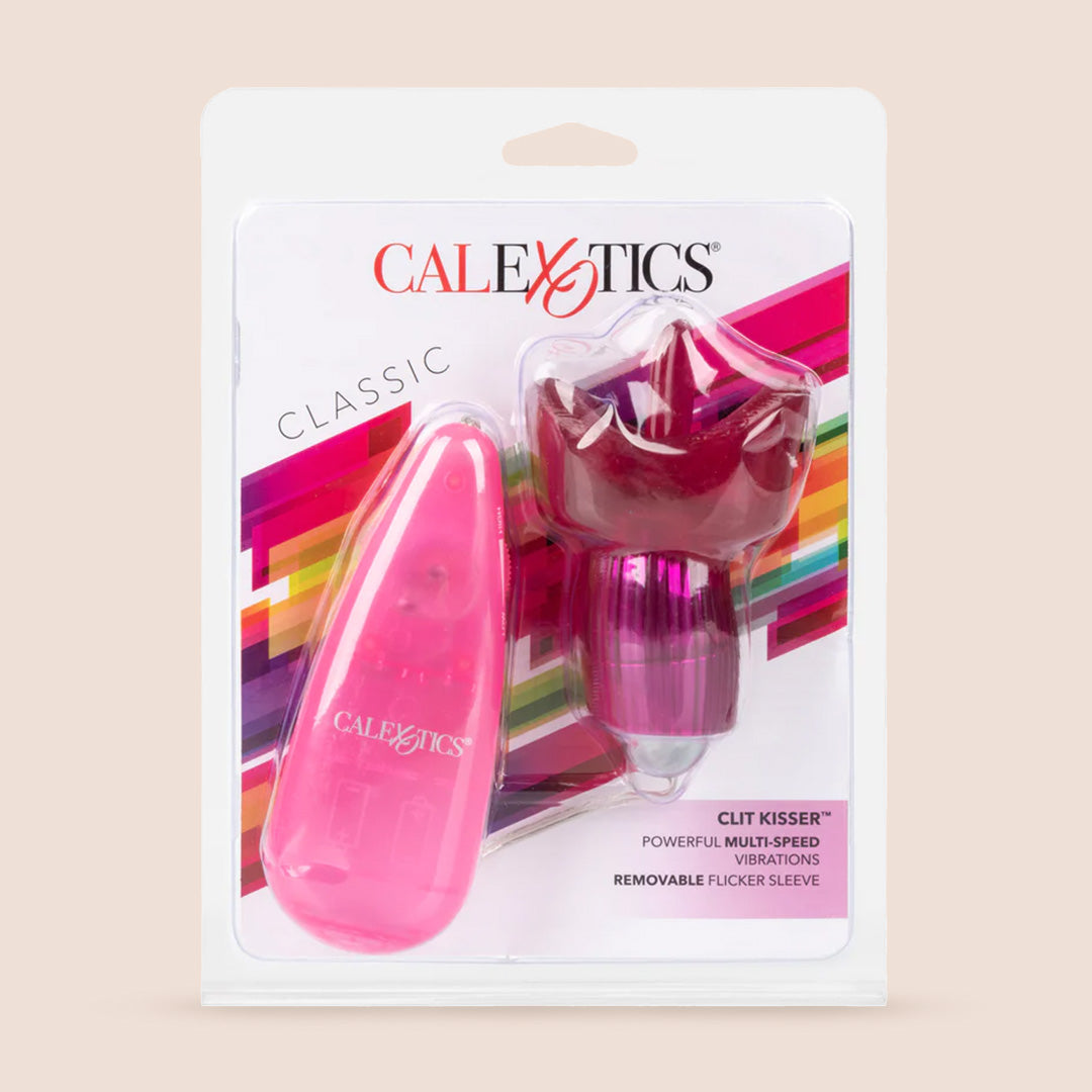 CalExotics Clit Kisser™ - Best Oral Sex Stimulator for Women | Clitoral Vibrator for Enhanced Pleasure | Perfect for Couples Play & Solo Intimate Moments