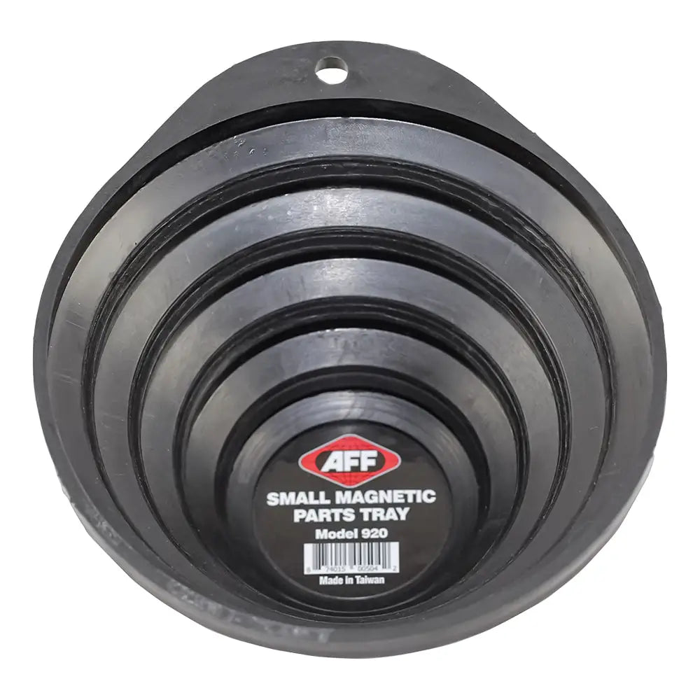 AFF 920 Round Retractable Magnetic Tray - Heavy Duty Organizer for Screws, Nuts & Small Parts - Perfect for Workshops, Garages & DIY Projects