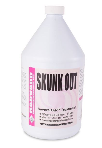 Skunk Out Severe Odor Eliminator Spray - 1 Gallon (4 Pack) | Powerful Pet & Household Odor Neutralizer for Skunk, Smoke, Mold & More | Ideal for Home, Car, Garage & Outdoor Use