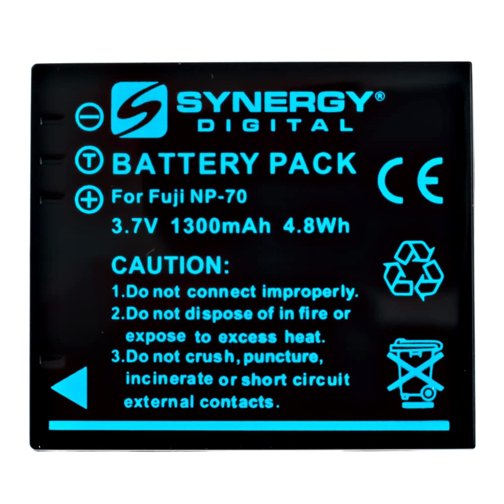 Synergy Digital Camera Battery for Panasonic CGA-S005 - 1300mAh Li-Ion Replacement Battery (3.7V) | Perfect for Travel Photography & Outdoor Shooting