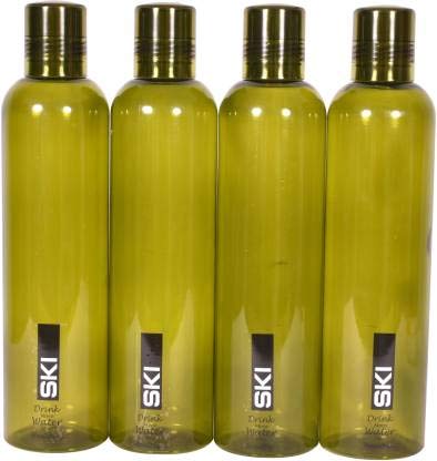 Perpetual Bliss 3-Pack Clear Water Bottles - BPA-Free Leakproof Sports Bottle for Gym, Travel & Juice | Ideal for Fitness, Outdoor Activities & Birthday Gifts (3 Transparent Bottles)