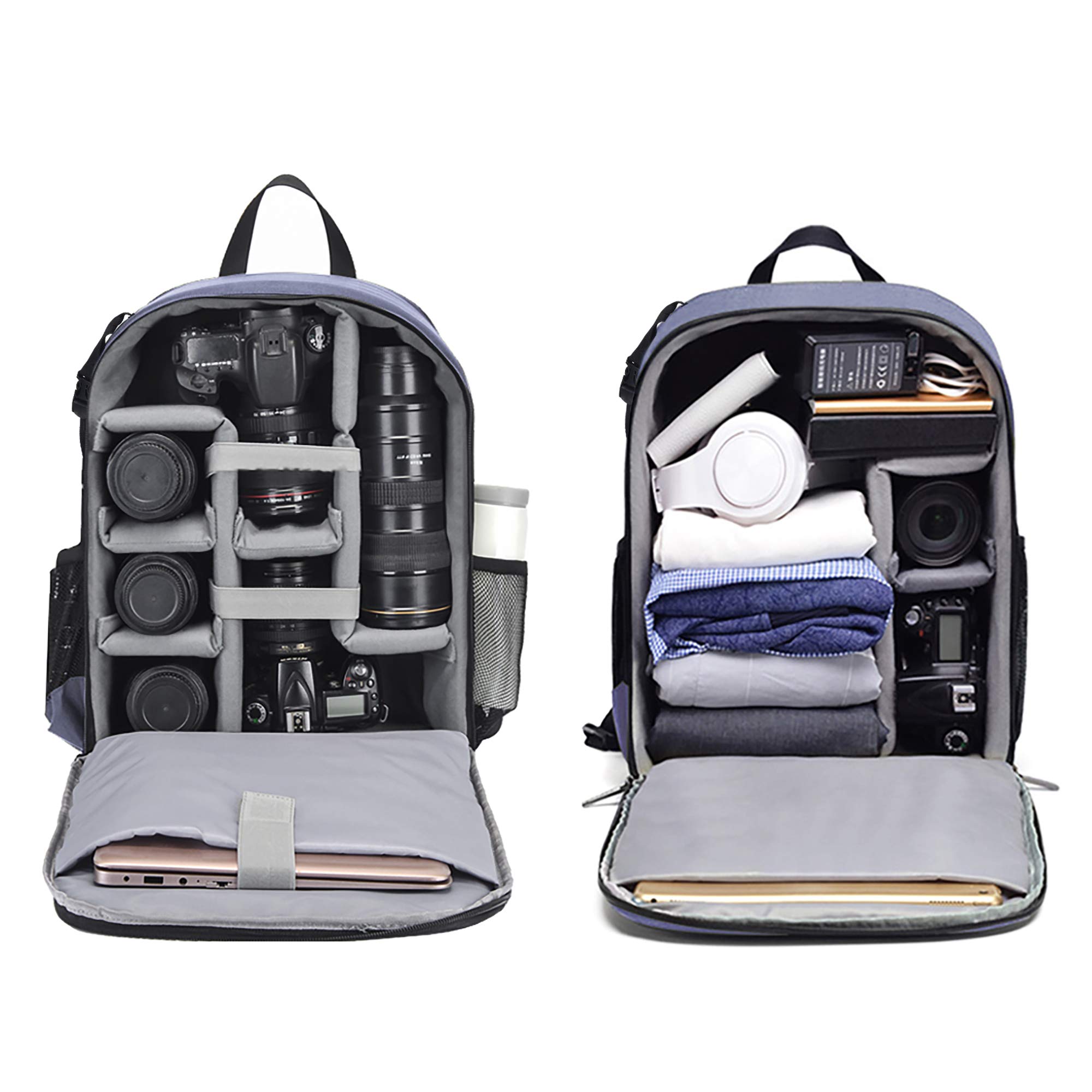 **Cwatcun Waterproof DSLR SLR Camera Backpack with 15.6