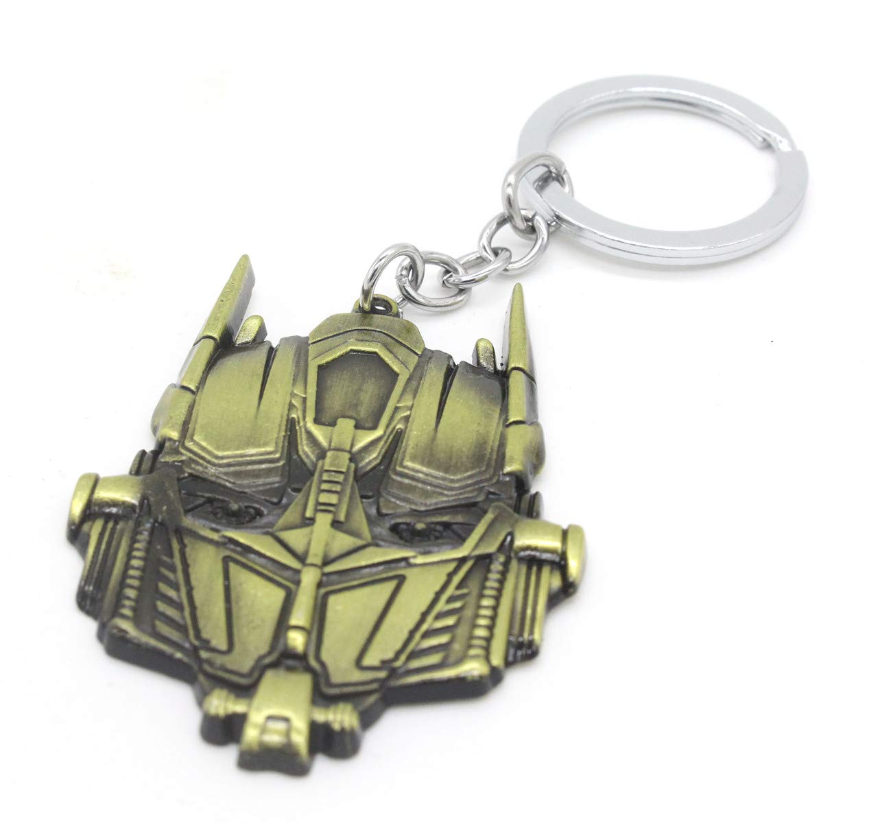 Transformers Metal Keychain - Durable Car Key Ring Holder for Keys, Wallet & Backpack - Bronze Color - Perfect for Gifts & Collectibles