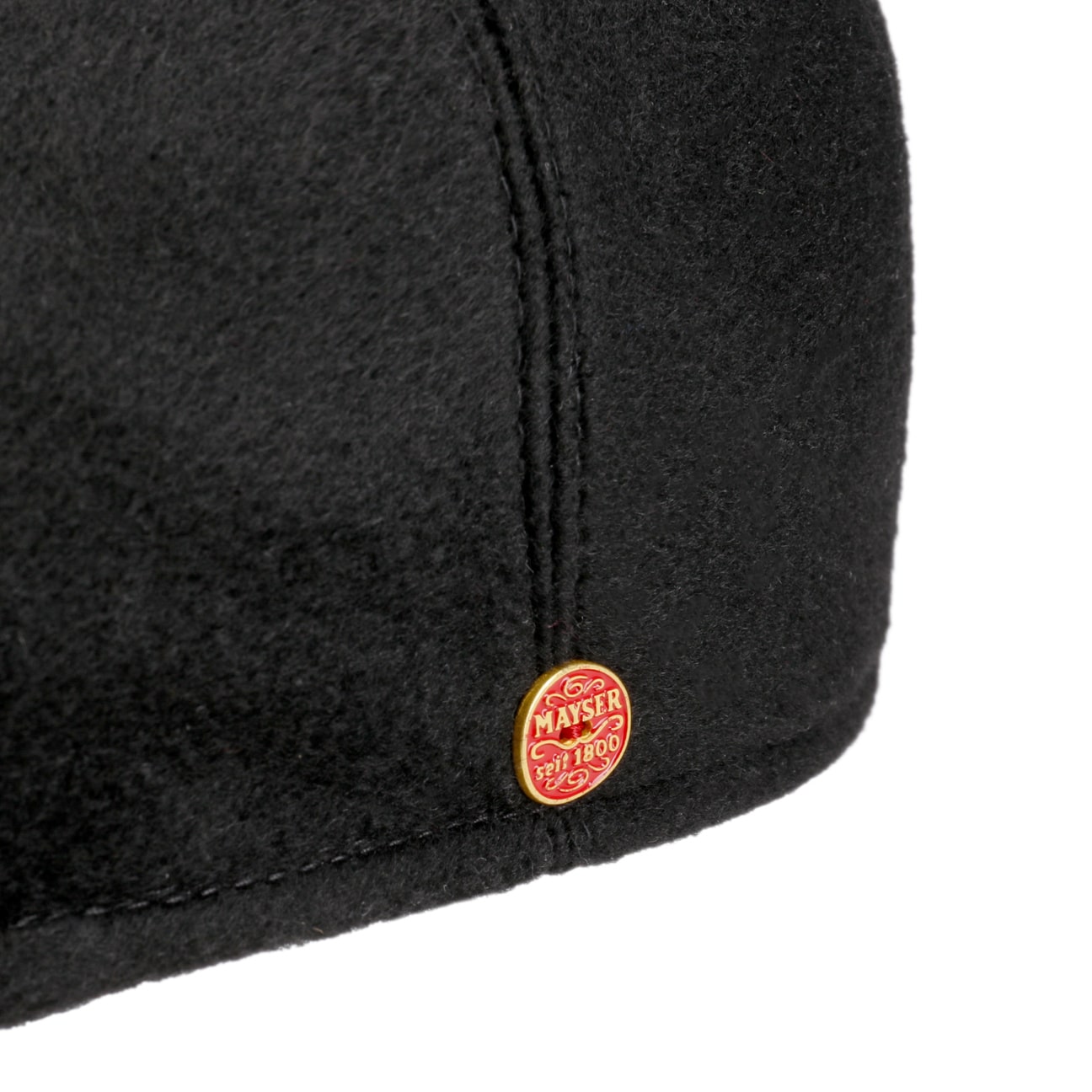 Mayser Sidney Plus Cashmere Flat Cap for Men - Soft & Warm Winter Hat - Perfect for Outdoor Activities, Travel & Casual Wear