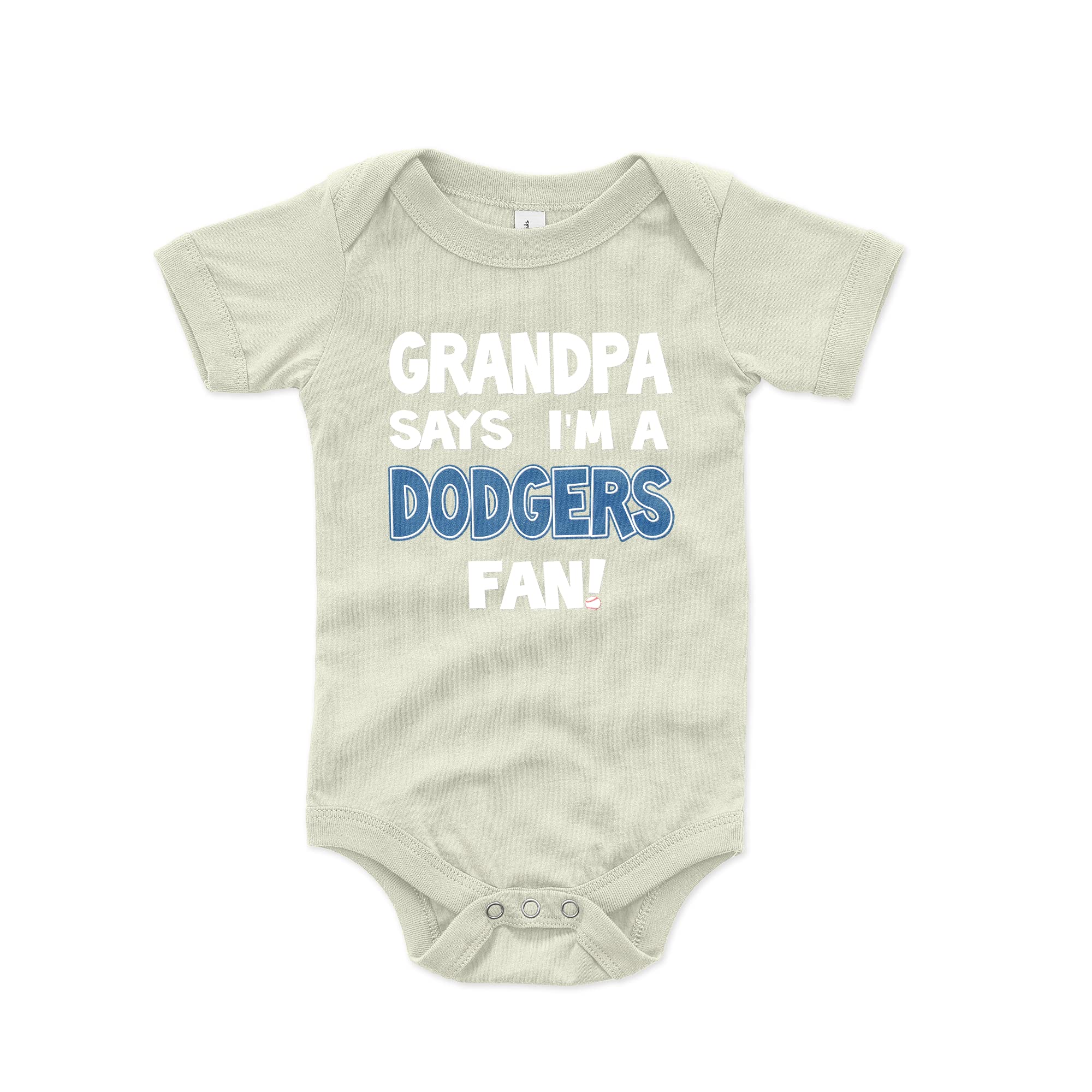 Adorable Dodgers Fan Baby Bodysuit - Cute Baseball Onesie for Boys & Girls - Perfect for Game Day & Family Outings