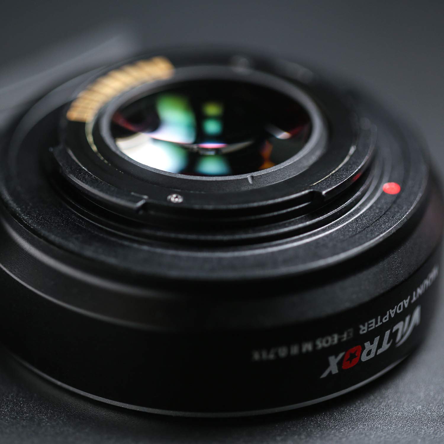 VILTROX EF-EOS M2 0.71x Speed Booster Lens Adapter - Auto Focus Reducer for Canon EF Lens to EOS EF-M Mirrorless Cameras | Perfect for Photography, Videography & Low Light Shooting