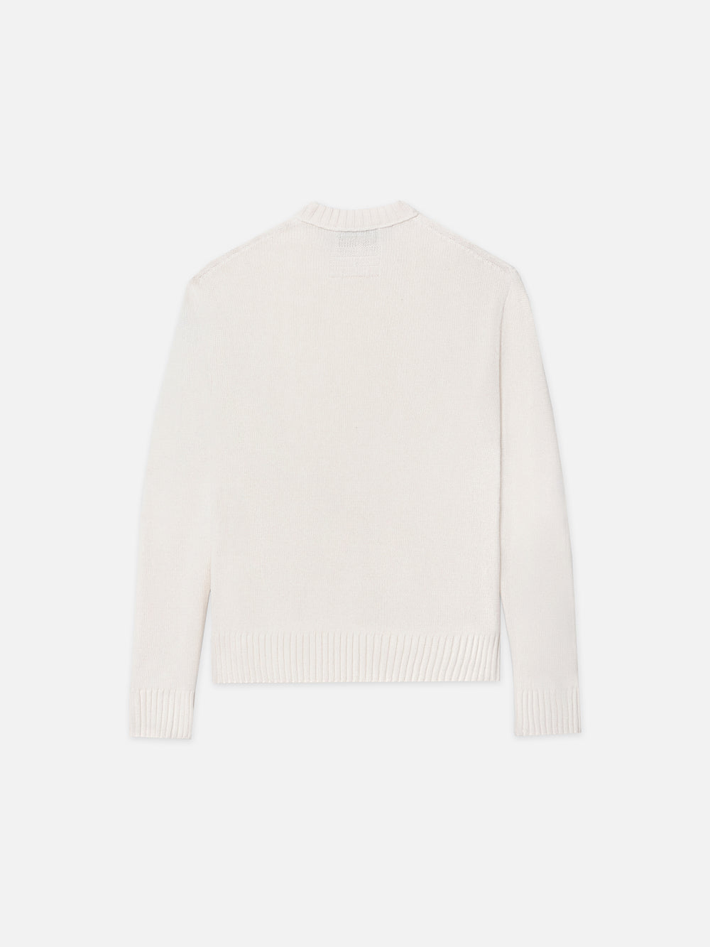 Luxury Cashmere Crewneck Sweater for Women - Soft & Warm Winter Pullover - Cream Beige Knit Sweater for Office, Travel & Casual Wear