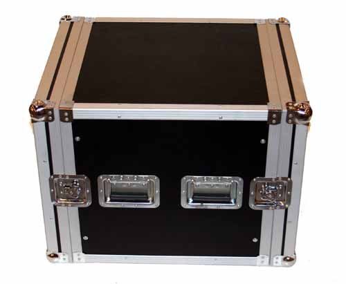 Seismic Audio 10U Rack Case for Amplifiers, Effects, Mixers & PA/DJ Pro Audio Equipment - Durable & Portable Studio & Live Sound Storage Solution
