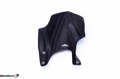 Bestem CBDU-1098-HGR-M Carbon Fiber Rear Fender Mud Guard Hugger for Ducati 1098 848 1198 Motorcycles - Perfect for Wet Weather Protection & Sport Bike Customization