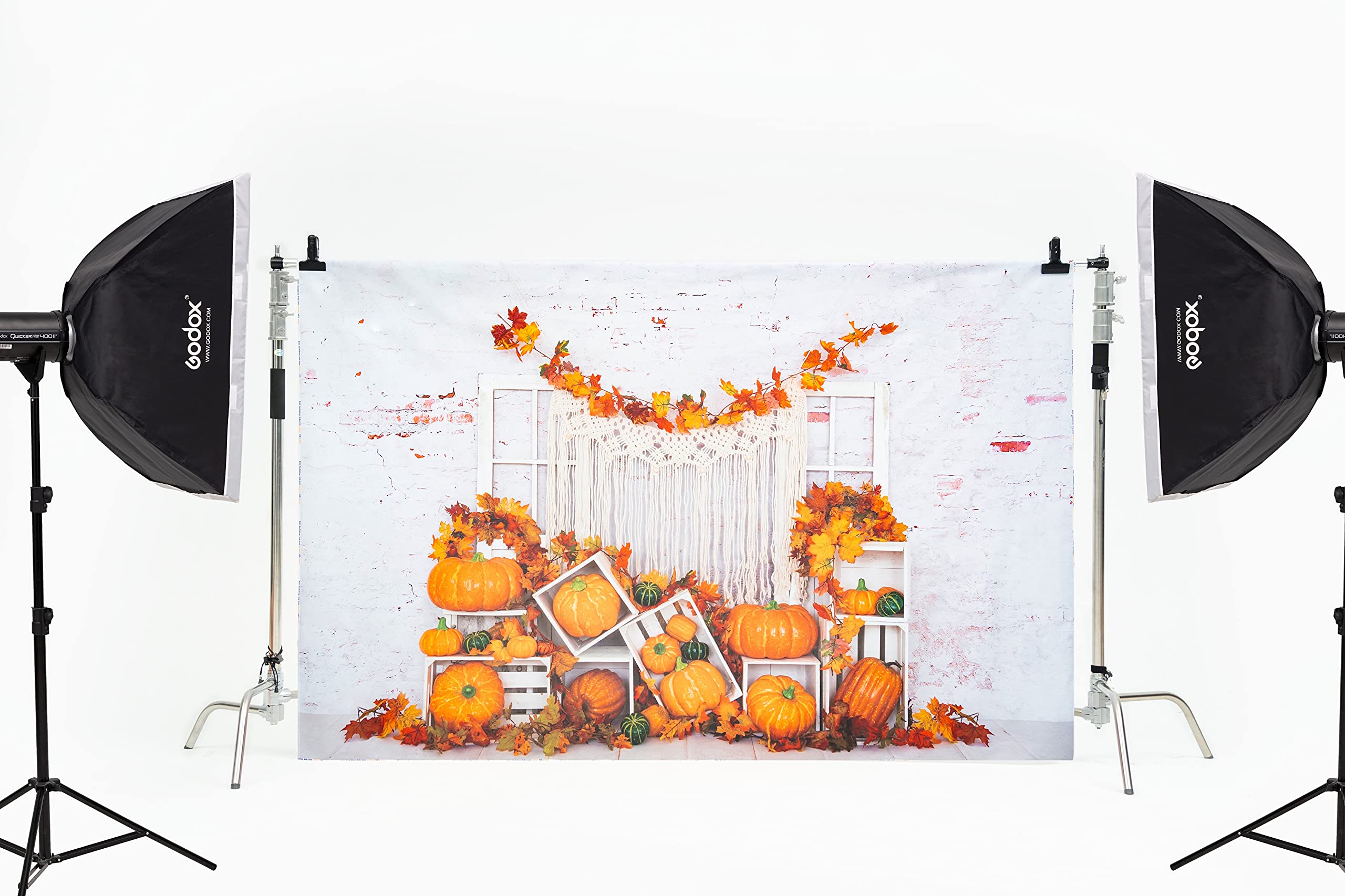Kate 7x5ft Autumn Harvest Backdrop for Photography | Fall Scene Studio Props