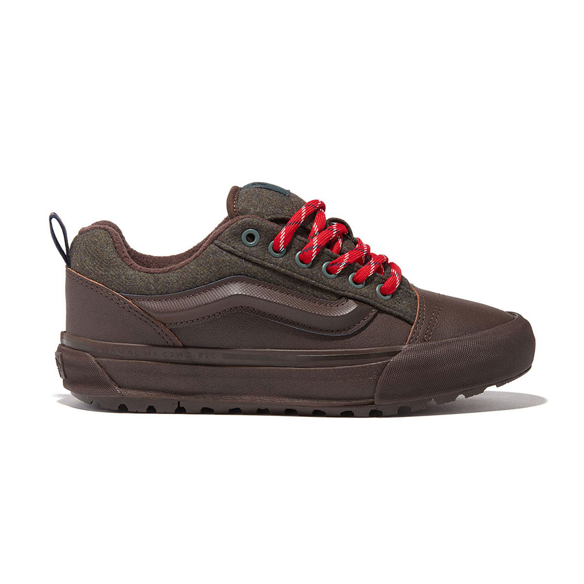 LX Knu Skool MTE 1 'Brown' Sneakers - Vintage Style Skate Shoes for Men & Women - Comfortable Casual Streetwear Footwear for Urban Lifestyle, Skating, and Everyday Wear