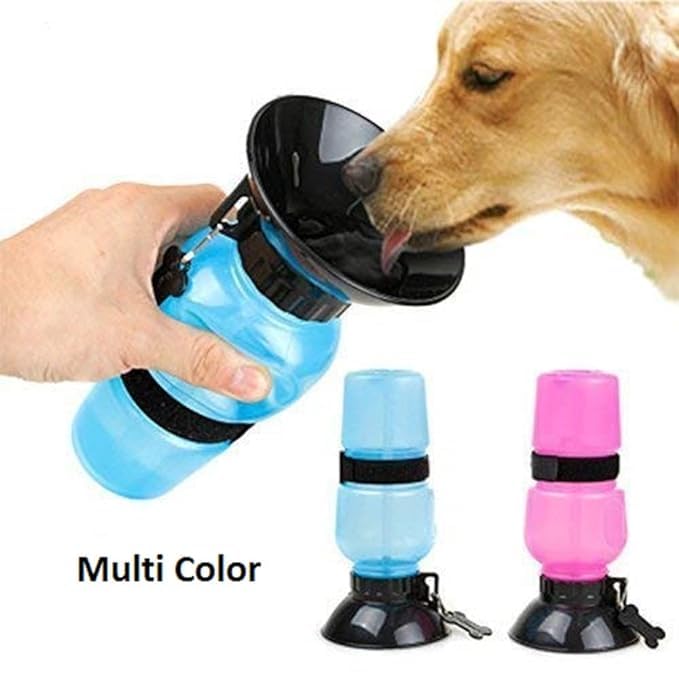**SWIMERO 18oz Portable Dog Water Bottle & Bowl - Leak-Proof Travel Water Dispenser for Dogs, Auto-Fill Pet Mug - Perfect for Hiking, Camping & Outdoor Adventures**