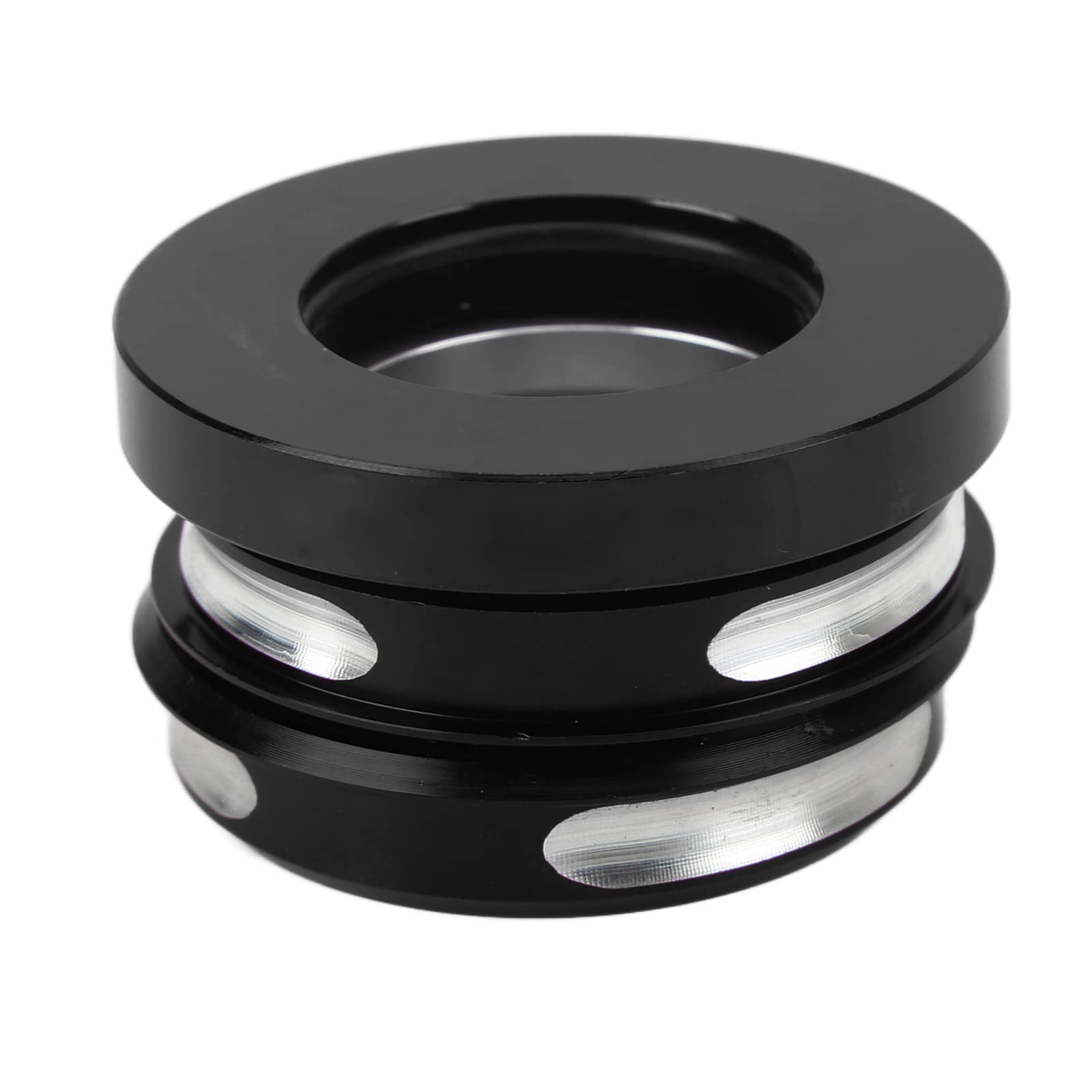 SUNGOOYUE 44mm Aluminum Alloy Bike Headset Spacer with Built-in Bearing - Stem Headset Spacers for Folding Bikes - Perfect for Cycling, Commuting & Bike Maintenance
