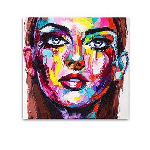 Purple Yellow Woman