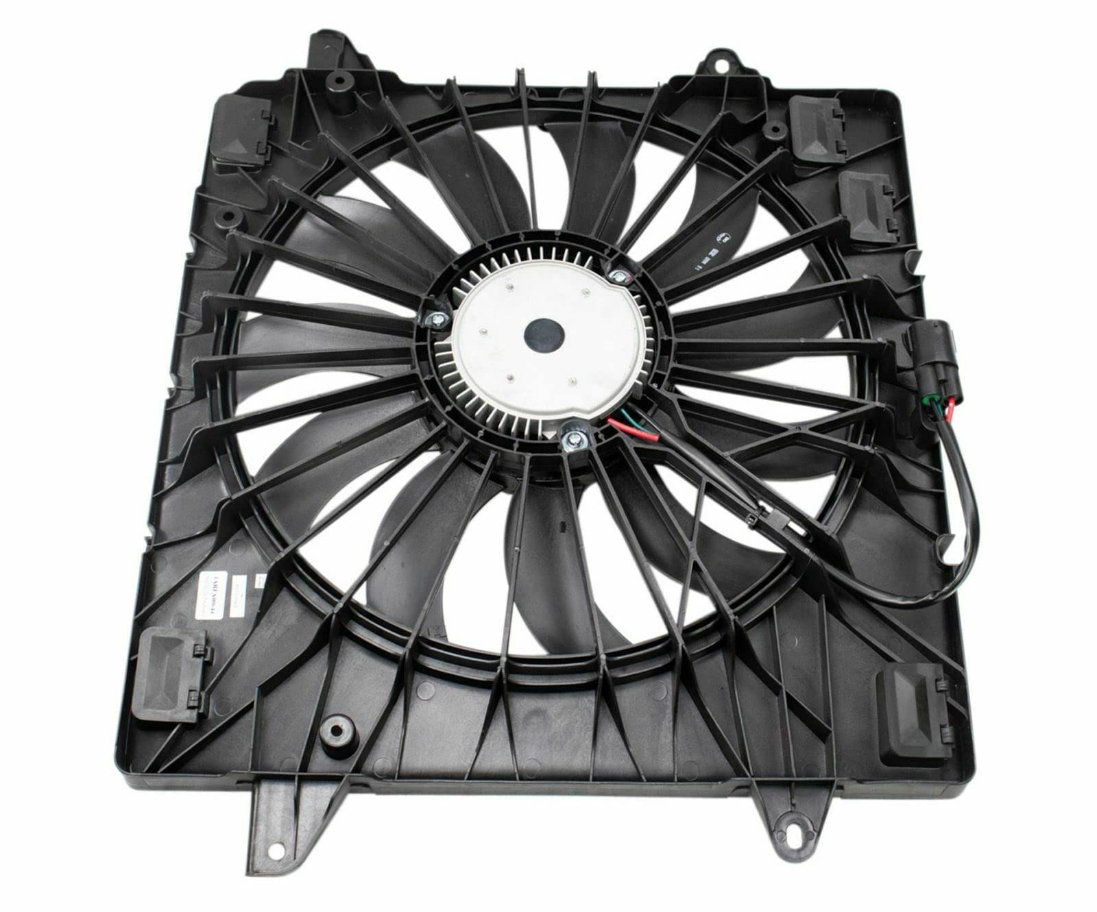 GMC Acadia Cadillac XT5 Engine Radiator Cooling Fan Assembly Replacement - Perfect for Overheating Prevention & Engine Cooling in Summer Driving
