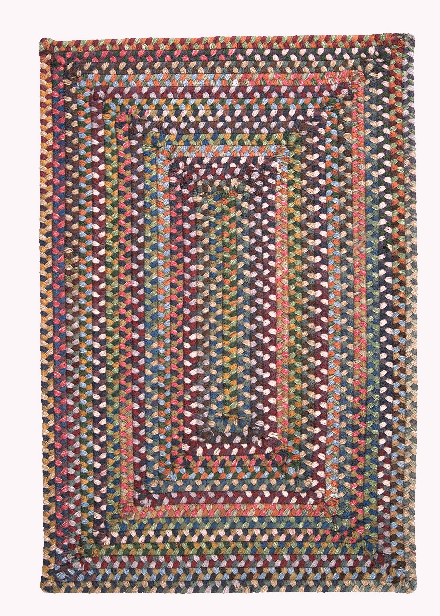 Premium Ridgevale Rugs 4x6 Feet - Classic Medley Multicolor Non-Slip Area Rug for Living Room, Bedroom & Home Decor - Soft & Durable Indoor Carpet