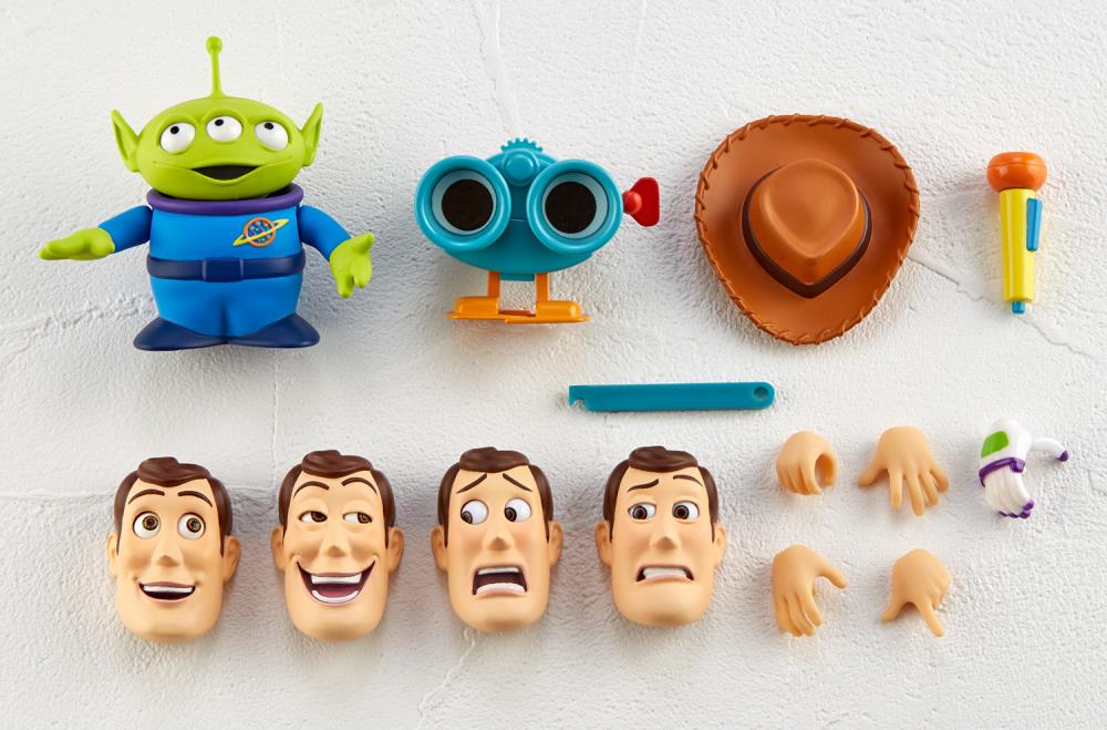Amazing Yamaguchi Revoltech Action Figure - Woody Ver. 1.5 Collectible Toy for Disney Pixar Fans | Perfect for Display, Photography & Toy Story Collections