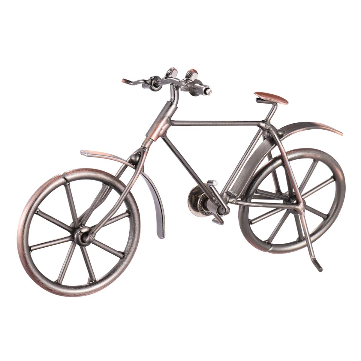 Vintage Iron Bike Model - Rustic Bicycle Decor for Home & Garden - Perfect for Wall Art, Man Cave, and Retro Cycling Enthusiasts