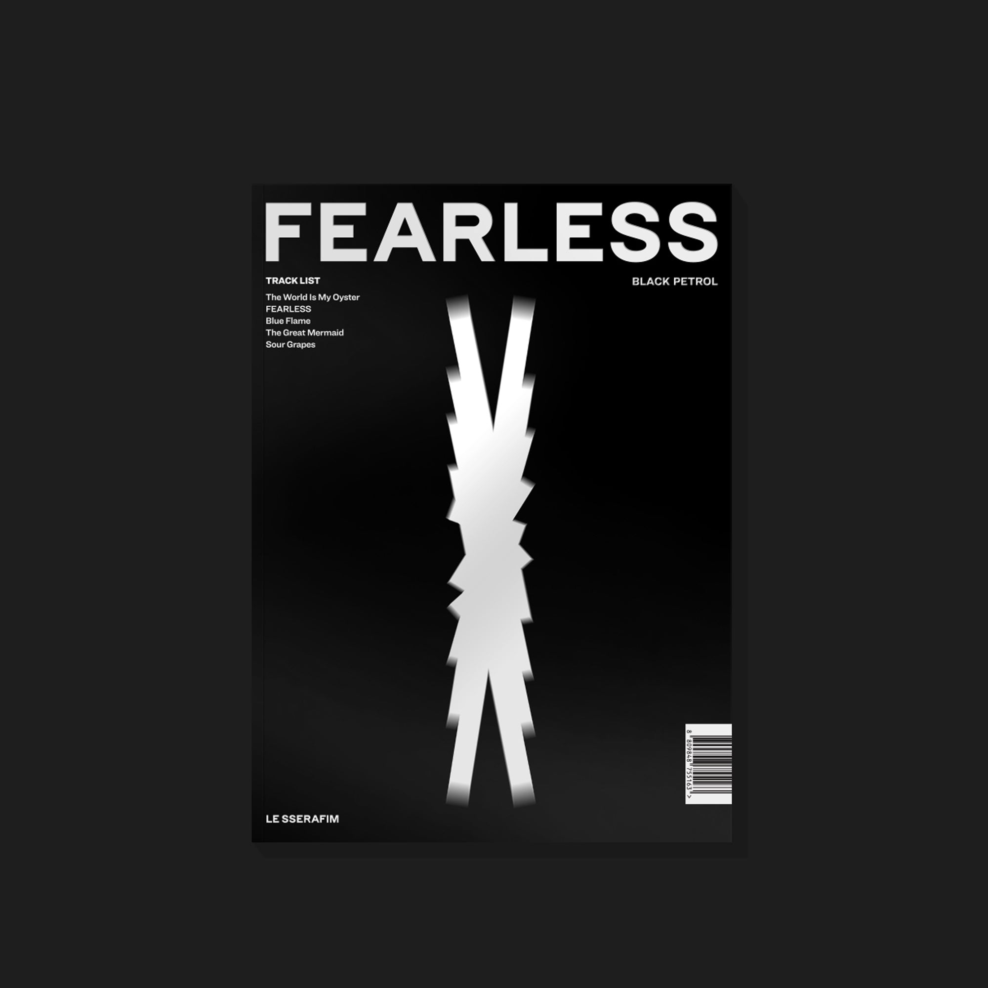 LE SSERAFIM 1ST MINI ALBUM 'FEARLESS' - K-POP Music CD with Photobook & Poster - Perfect for K-POP Fans, Collectors and Music Lovers - Great for Gifts, Room Decor and K-POP Collections