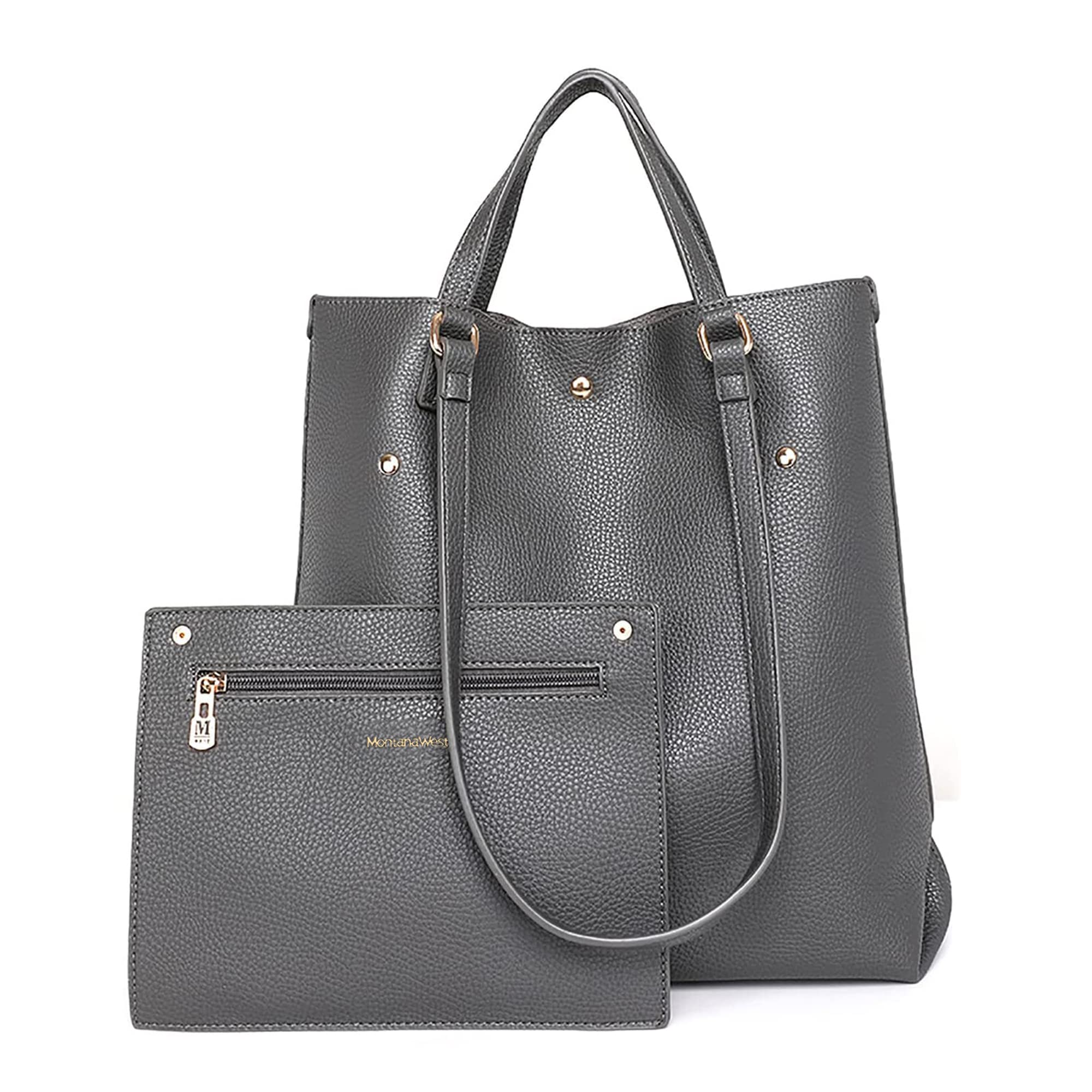 Montana West Women's Large Tote Bag - Stylish Top Handle Satchel Purse for Work, Travel & Everyday Use | Durable Shoulder Handbag with Spacious Interior