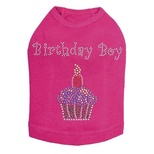 Birthday Boy Rhinestone Tank Top for Men - Sparkling Party Outfit in Multiple Colors - Perfect for Birthday Celebrations, Bachelorette Parties & Festive Events