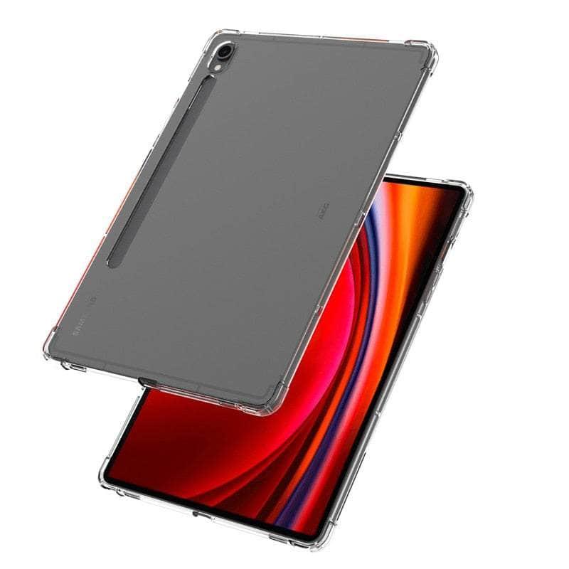 Durable Clear TPU Silicone Back Cover for Samsung Galaxy Tab S9 2023 - Shockproof Protective Case for Work, Travel & Everyday Use