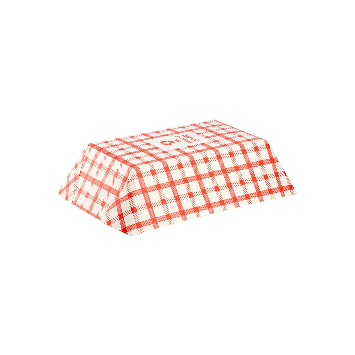 Disposable Karat Paper Food Trays [3 LB - 500 Count] - Sturdy Leak-Resistant Snack Boats for Nachos, Finger Foods & Party Appetizers | Perfect for Catering, Movie Nights & Game Day Snacks