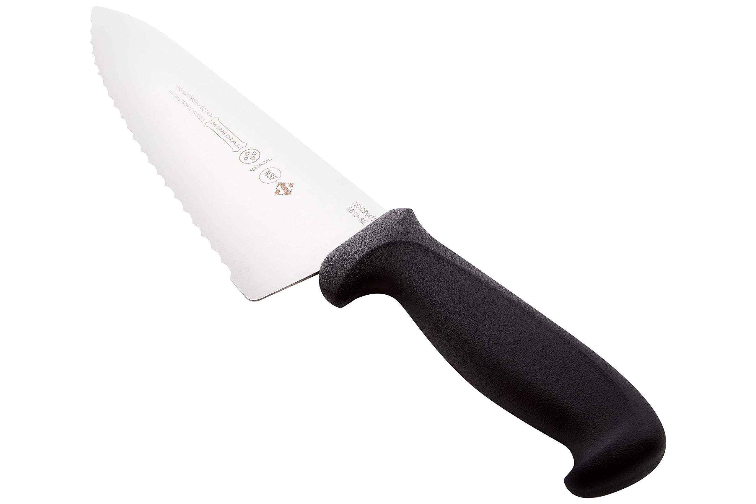 Mundial 5600 Series 8-Inch Serrated Bread Knife - Professional Sandwich & Loaf Slicing Tool for Bakeries, Delis & Home Kitchens | Perfect for Fresh Bread, Baguettes & Artisan Sandwiches