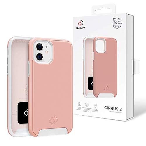 Cirrus 2 Protective Case for Apple iPhone 11 - Rose Gold Clear Phone Cover with Shockproof Bumper | Perfect for Everyday Use, Travel & Outdoor Activities