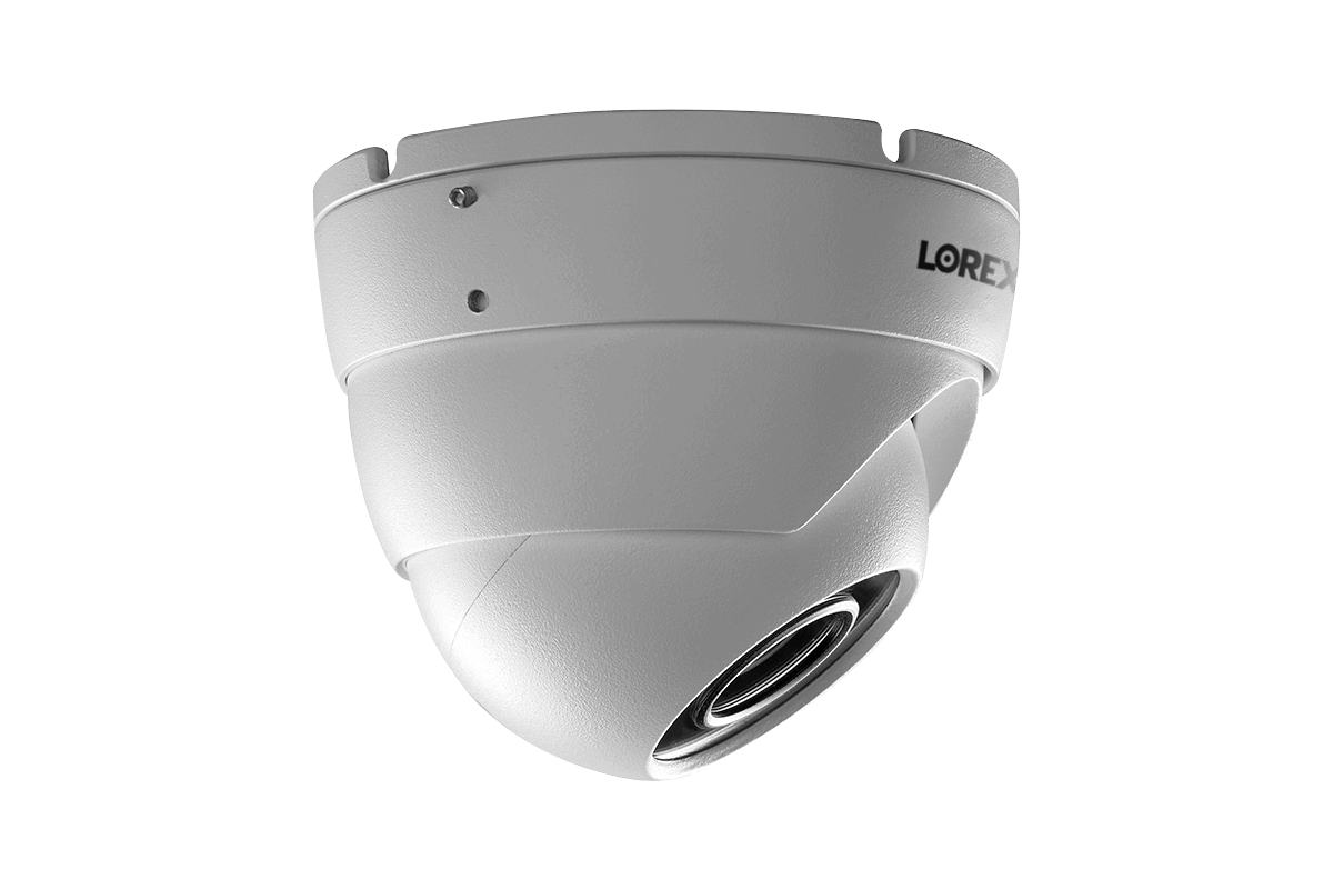 2K (5MP) Super HD Weatherproof Outdoor Dome Security Camera with Color Night Vision - Ideal for Home, Office, and Business Surveillance