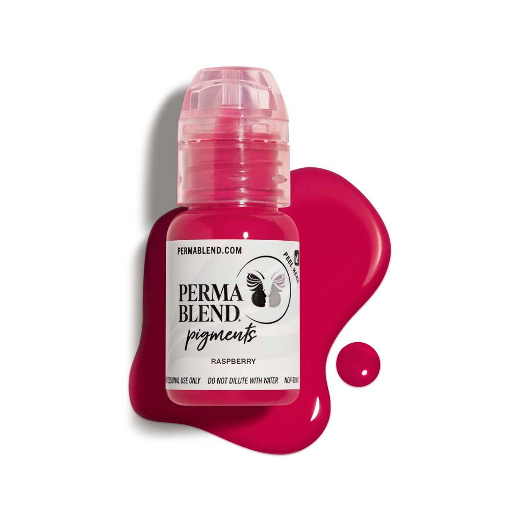 Perma Blend Raspberry Pigment - Professional Tattoo Ink for Vibrant & Long-Lasting Color - Perfect for Tattoo Artists & Body Art Enthusiasts