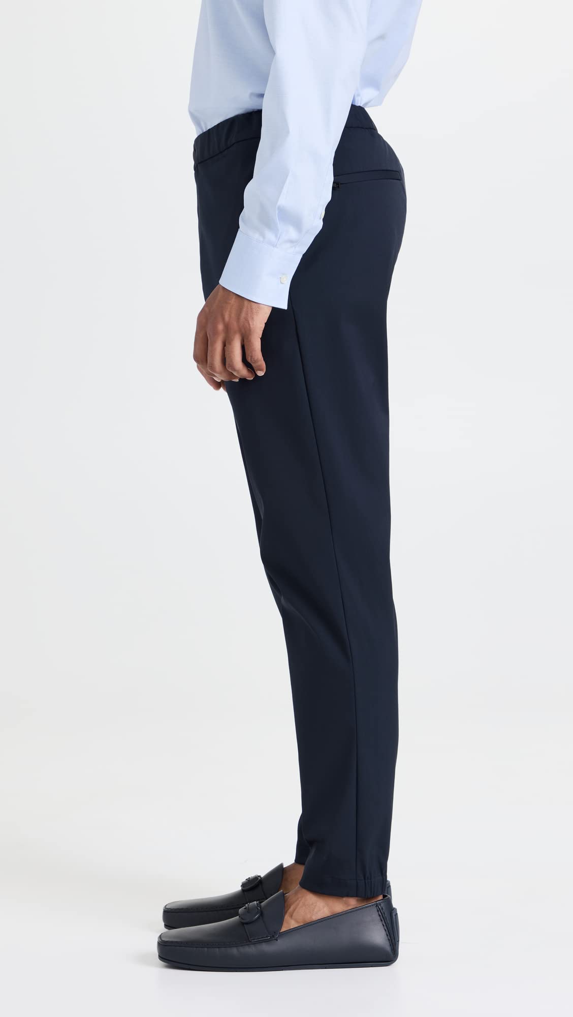 Theory Men's Terrance Neoteric Dress Pants - Slim Fit Professional Office Trousers for Business Casual & Formal Wear