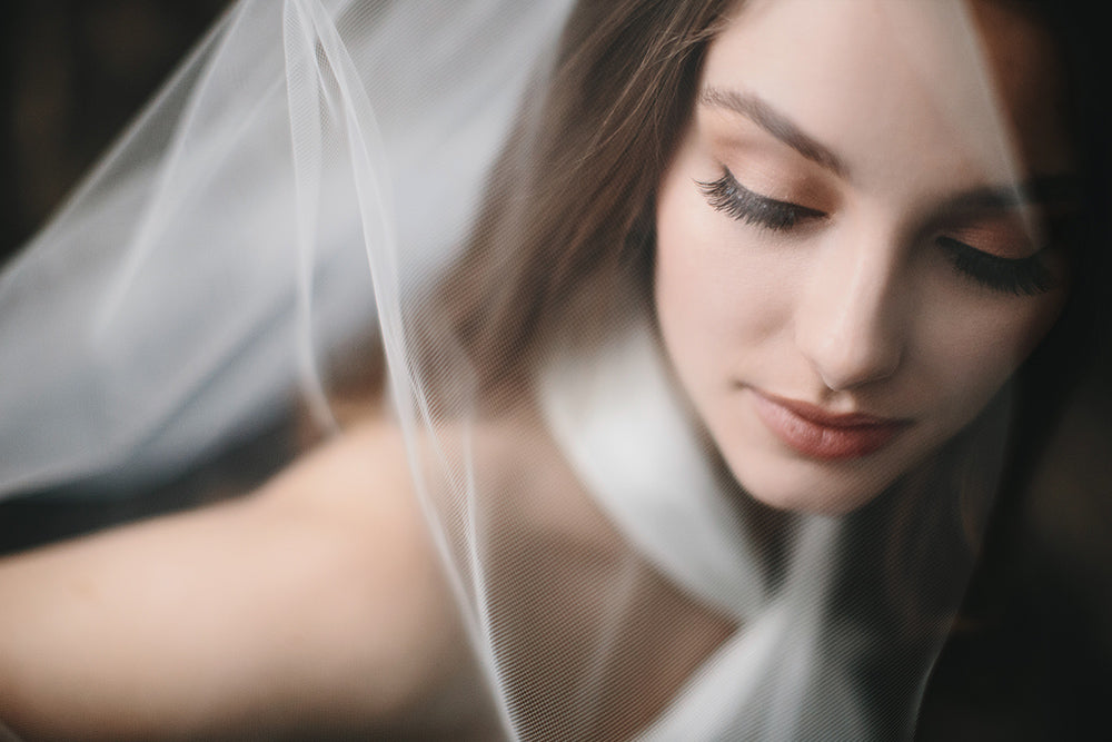 Elegant Sheer Wedding Veil - Lightweight Bridal Accessory for Church Ceremony & Outdoor Weddings