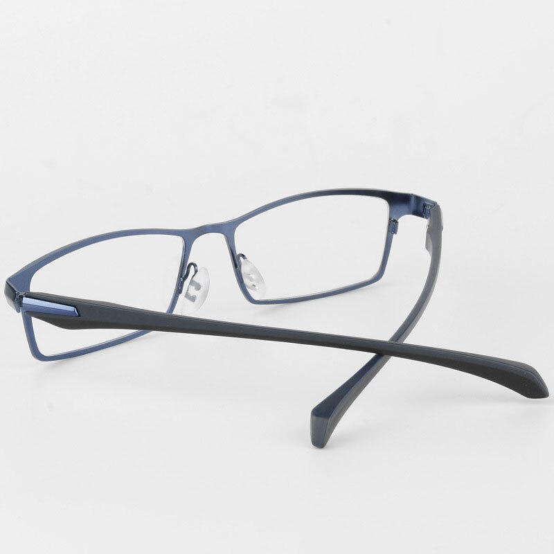 Bclear Men's Full Rim Alloy Frame Eyeglasses S9064 - Lightweight & Durable Reading Glasses for Men, Computer Glasses for Office Work & Daily Use