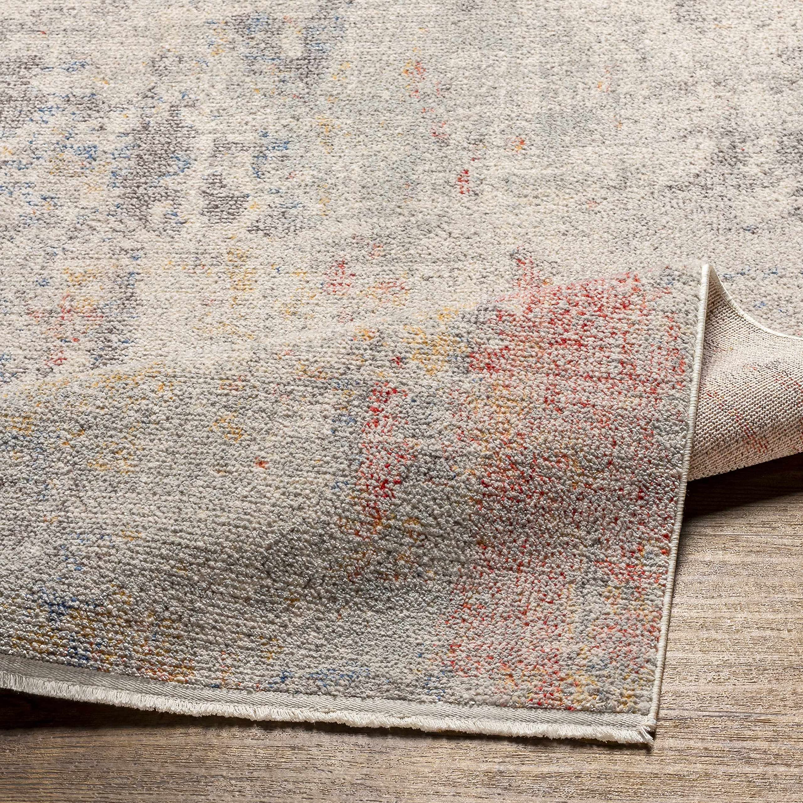 Hauteloom Nile Modern Area Rug for Living Room & Bedroom - Soft Non-Slip 6'7