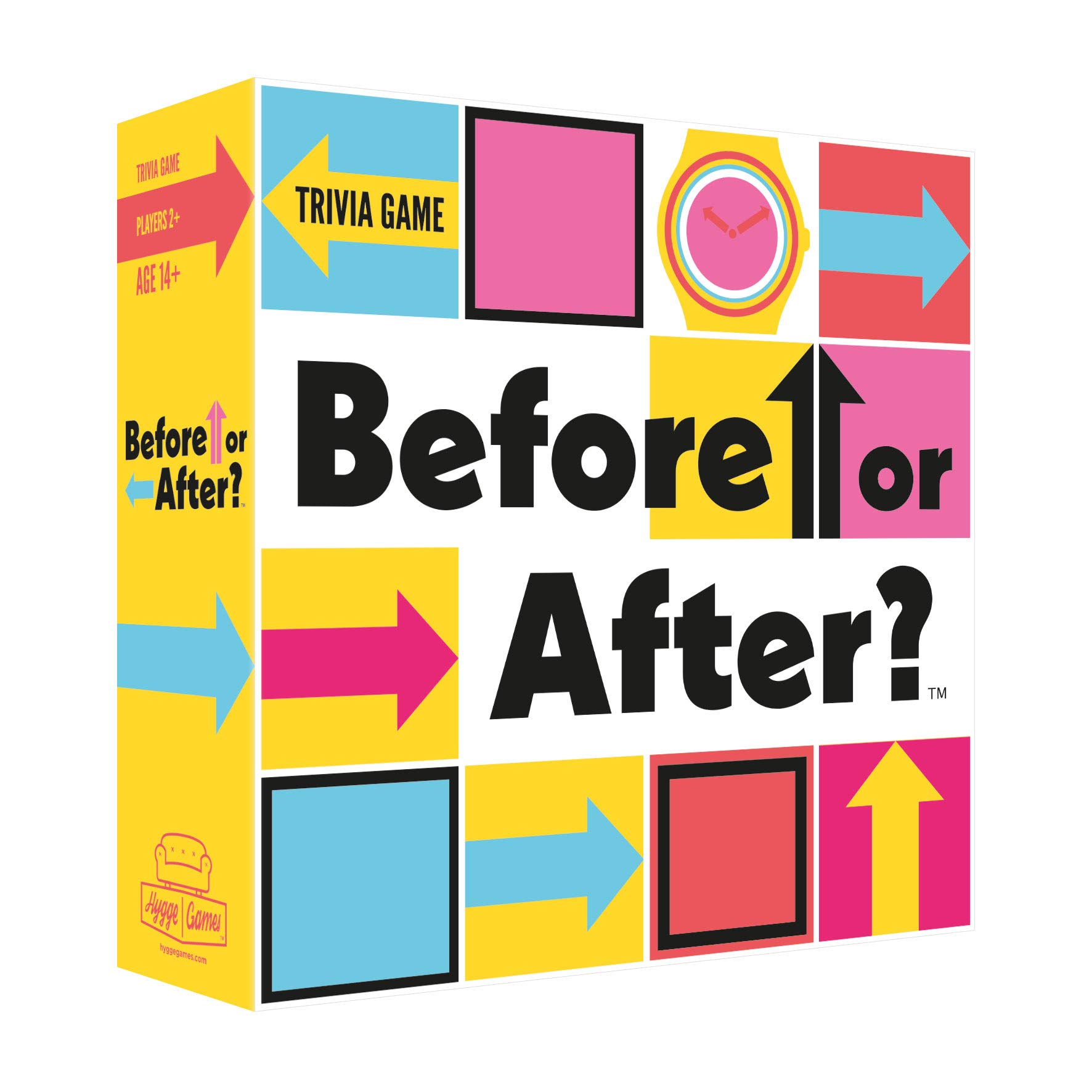 Before or After? Fun Trivia Card Game for Parties & Family Game Nights - Hygge Games