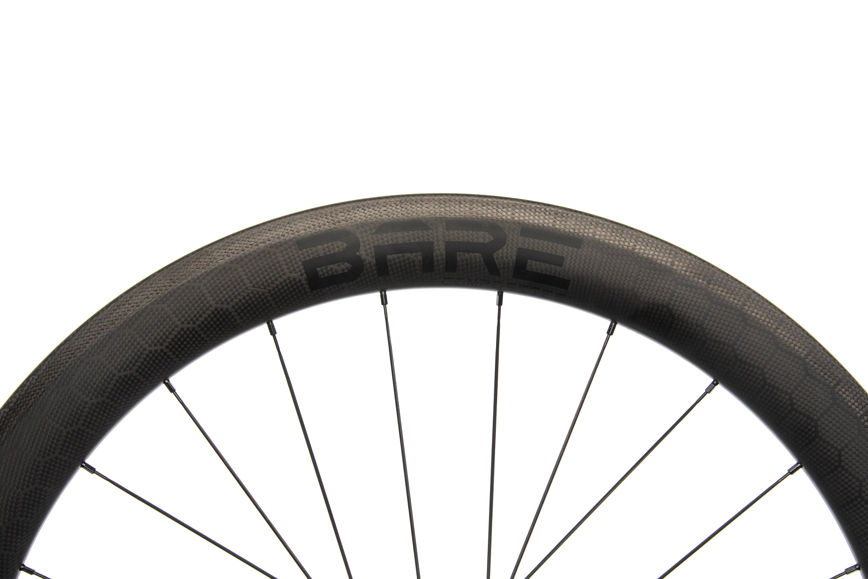 Bare Composites 700c Carbon Clincher Rear Wheel - Lightweight & Durable for Road Cycling, Racing & Training