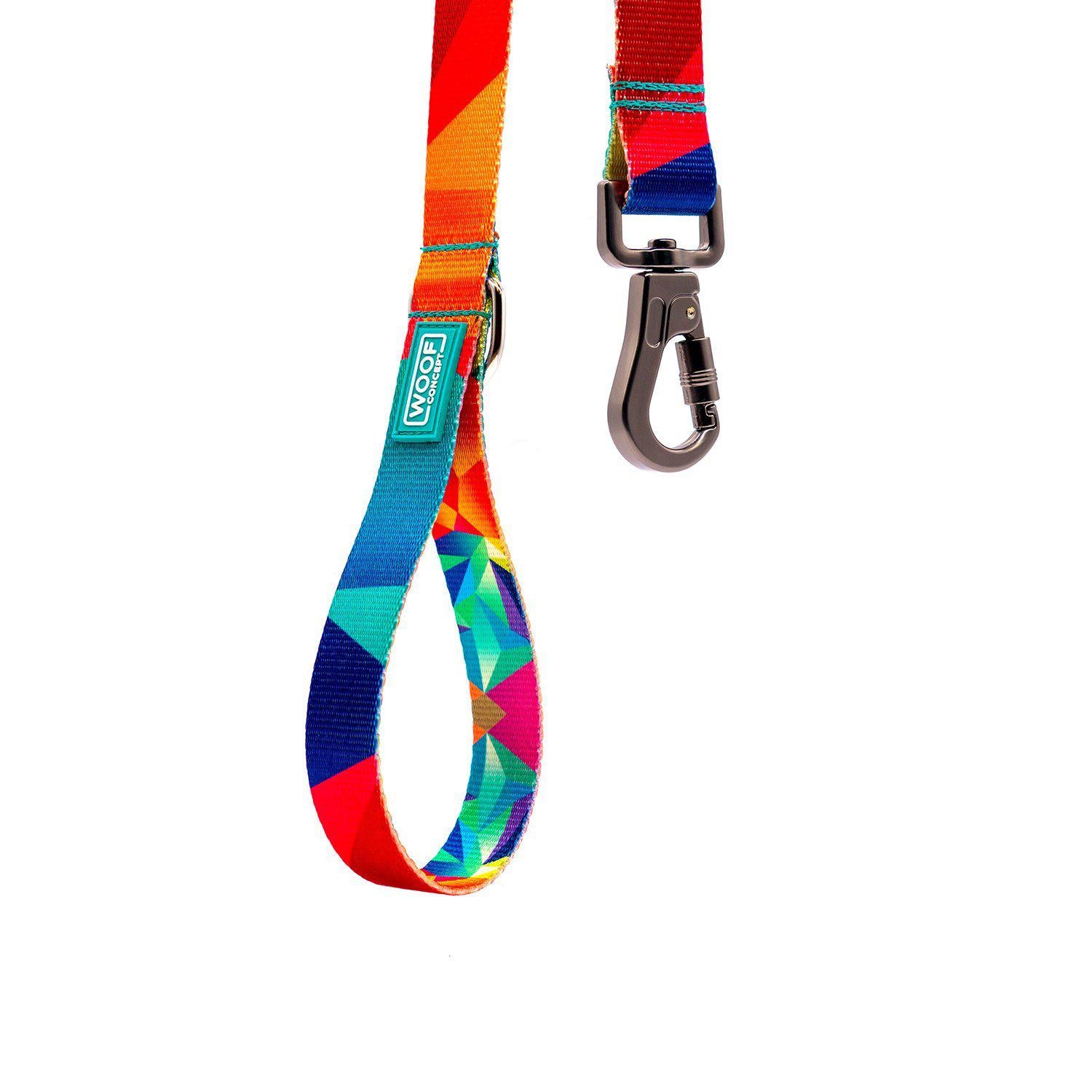 Ikonic Dog Leash – Durable & Adjustable Nylon Pet Leash for Small Medium Large Dogs | Perfect for Walking, Running, Hiking & Outdoor Adventures