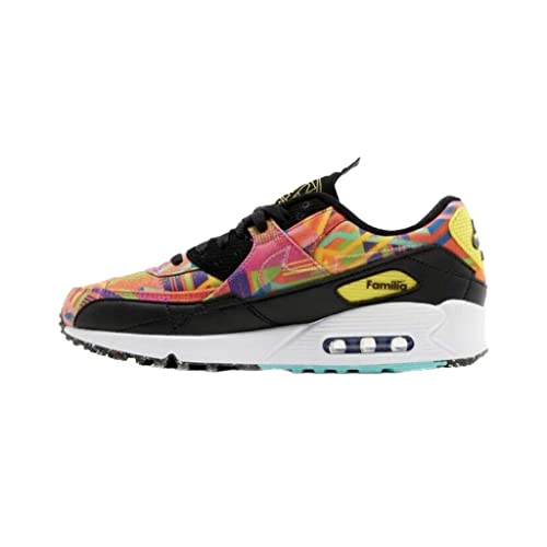 Multicolor Fire Pink Black White