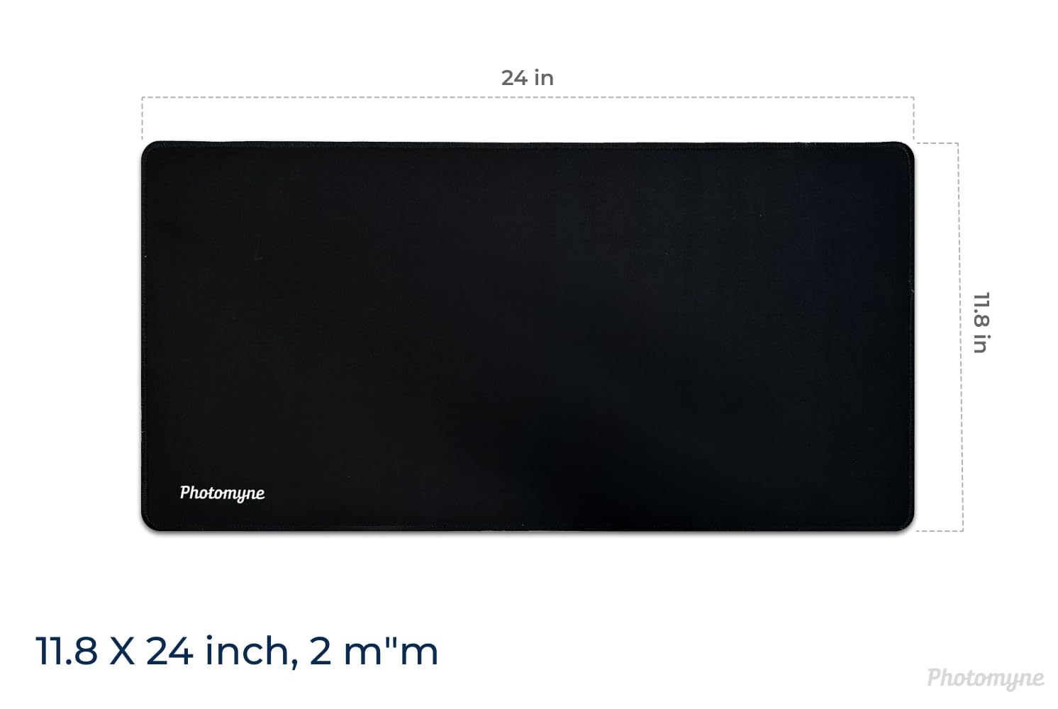 Photomyne Medium Scanning Pad - Non-Slip Desk Mat with Stitched Edges & Micro-Weave Cloth | Water Resistant Mouse Pad for Home & Office | Perfect for Scanning Documents, Computer Work & Gaming (Available in 2 Sizes)