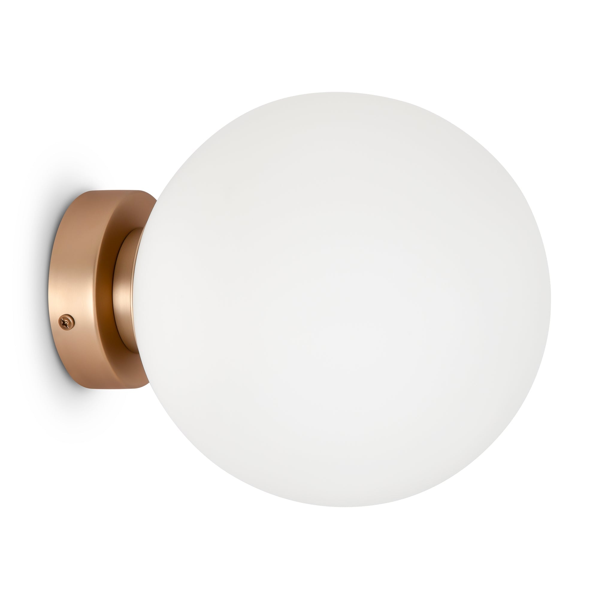 Modern Wall Sconce Light - Adjustable Brightness, Multiple Colors & Sizes (White/Black/Gold) - Perfect for Bedroom, Living Room, and Hallway Lighting