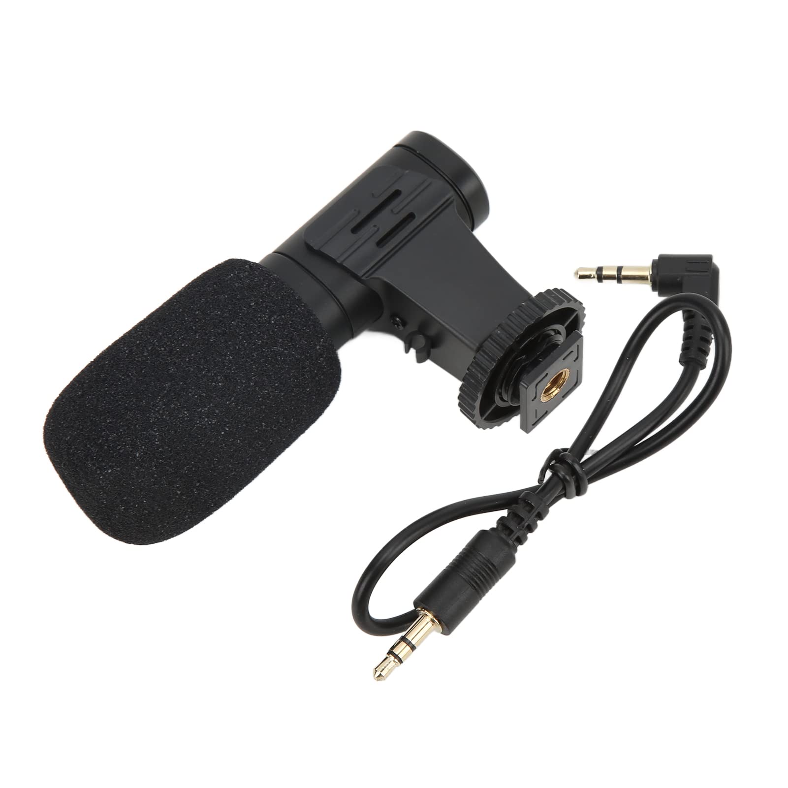 VBESTLIFE Universal 3.5mm Mini Microphone for Mobile Phone, Camera & Camcorder - Crystal Clear Audio for Live Streaming, Video Conferencing & Vlogging - Perfect for YouTube, TikTok & Zoom Meetings