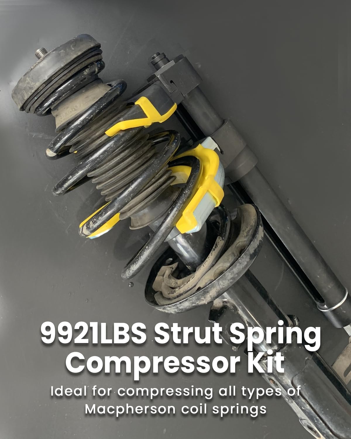 Heavy Duty Universal Coil Spring Compressor Tool - Professional Auto Suspension Repair Kit for Car, Truck & SUV Maintenance - Perfect for DIY Mechanics & Garage Use