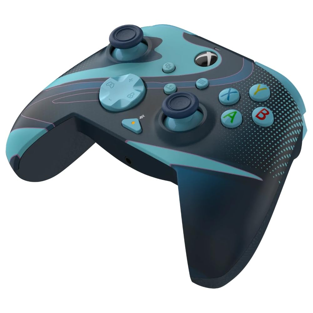 PDP Airlite Wired Stereo Gaming Headset & REMATCH Wired Controller Bundle - Blue Tide for Xbox Series X|S - Perfect for Competitive Gaming & Immersive Play