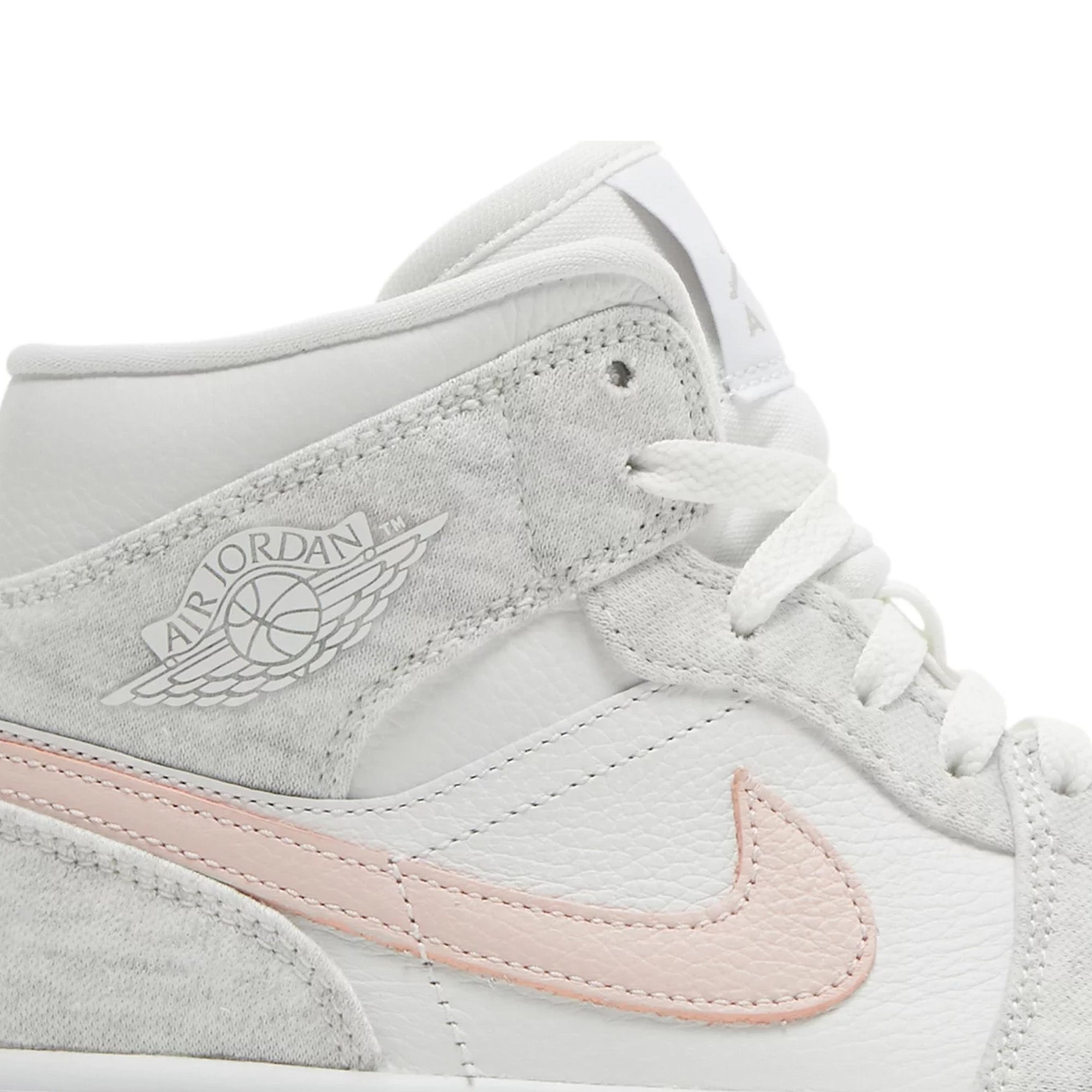 Air Jordan 1 Mid SE 'Light Iron Ore' Women's Basketball Shoes (2021) - Comfortable Sneakers for Running, Gym Workouts & Streetwear Fashion
