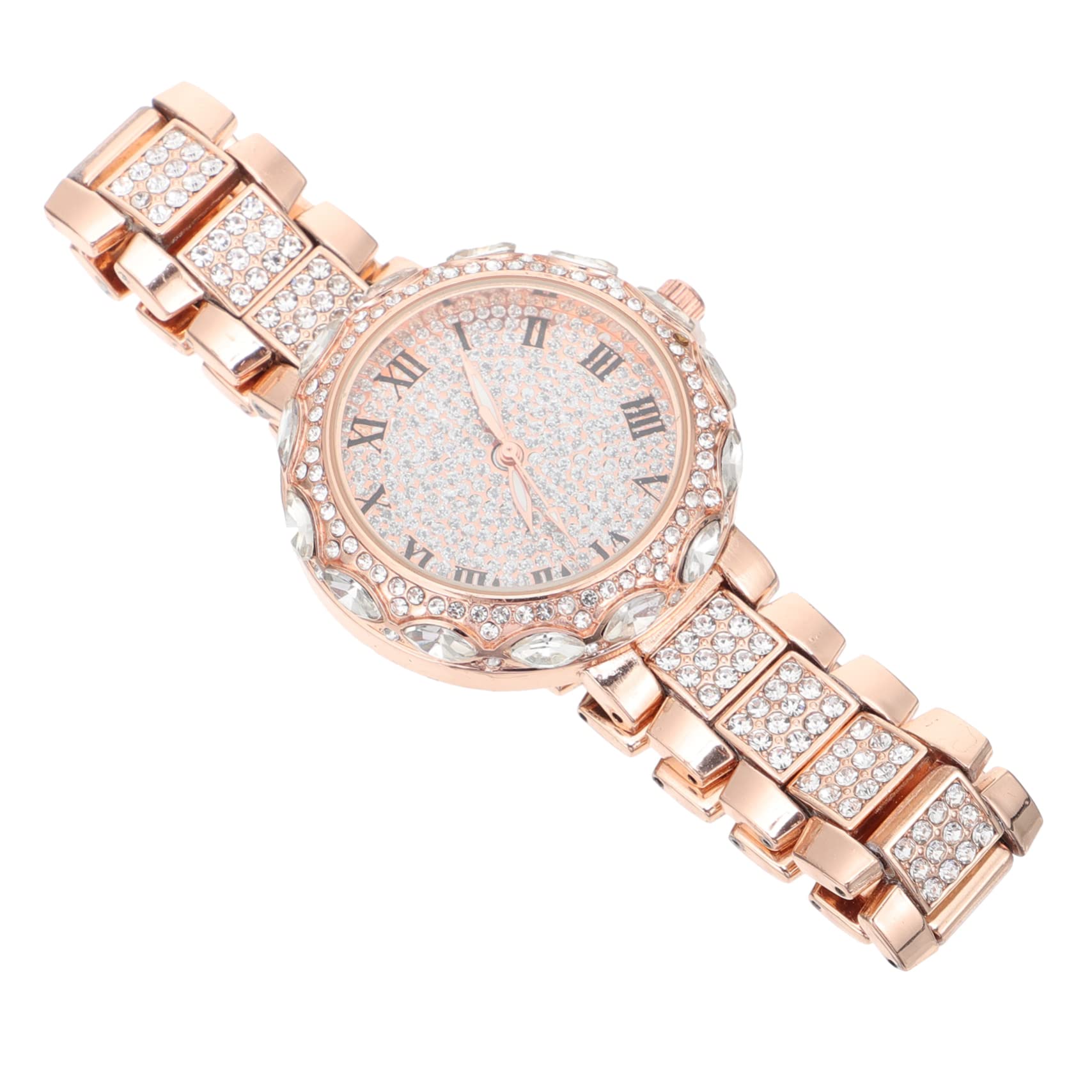 Diamond Watch for Women - Luxury Gold Rhinestone Ladies Watch with Belt, Perfect Gift for Mother's Day, Daughter-in-Law, Girlfriend & Special Occasions | Elegant Accessory for Parties, Weddings & Formal Events