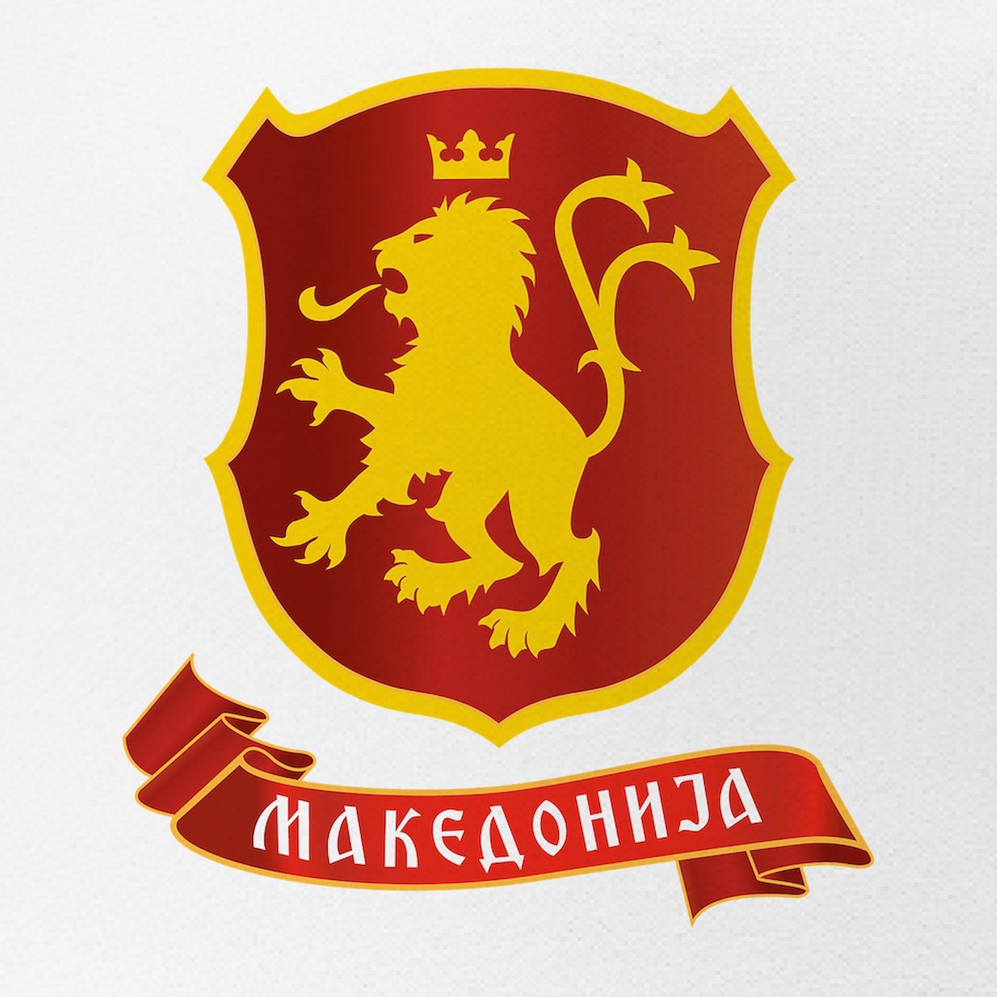 Macedonia Lion Crest Adjustable Snapback Trucker Hat - Stylish & Breathable Mesh Back for Outdoor Activities, Sports & Casual Wear