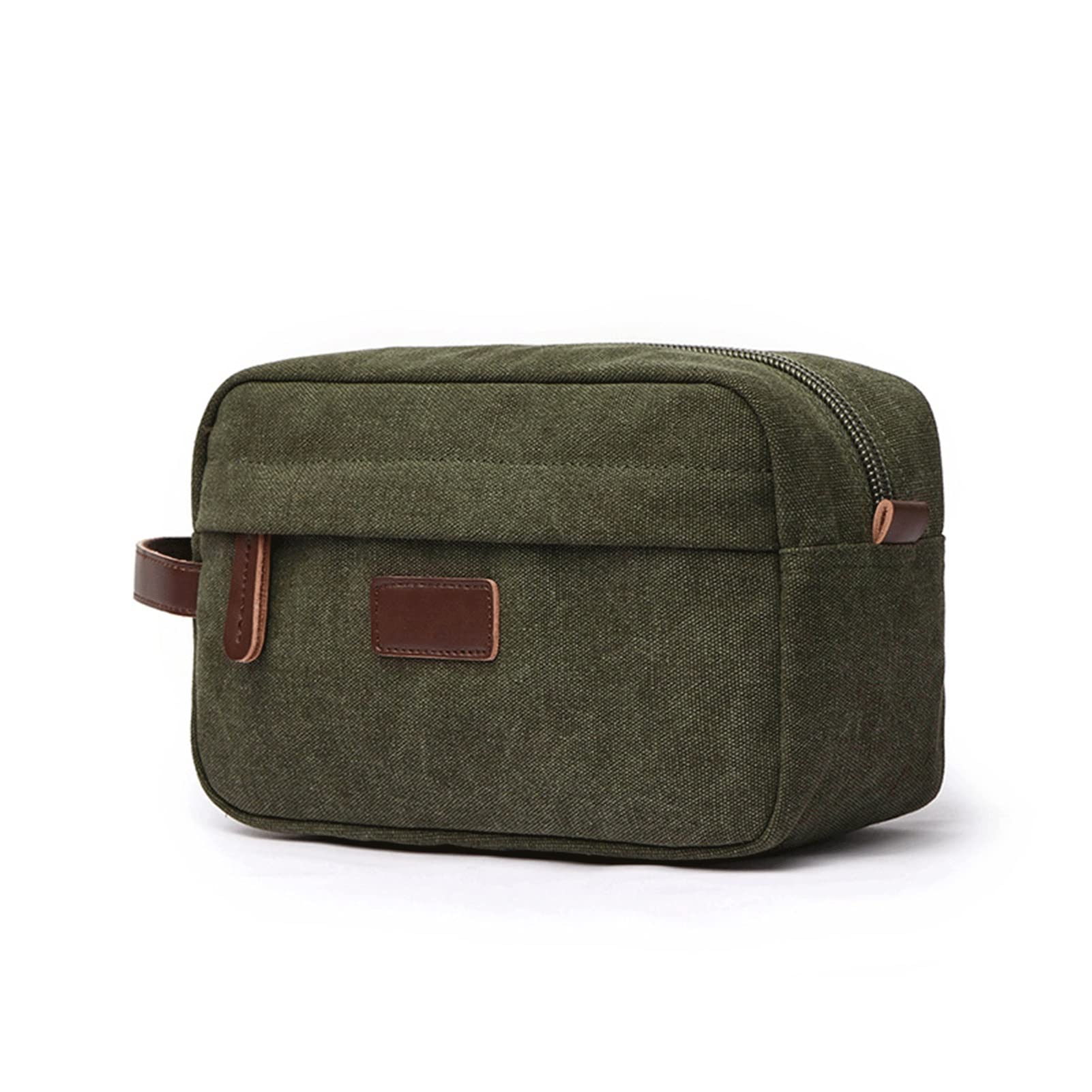Premium Hanging Travel Toiletry Bag - Waterproof Portable Cosmetic Organizer with Slip Pockets for Toiletries | Perfect for Family Vacations, Business Trips & Camping (Green)