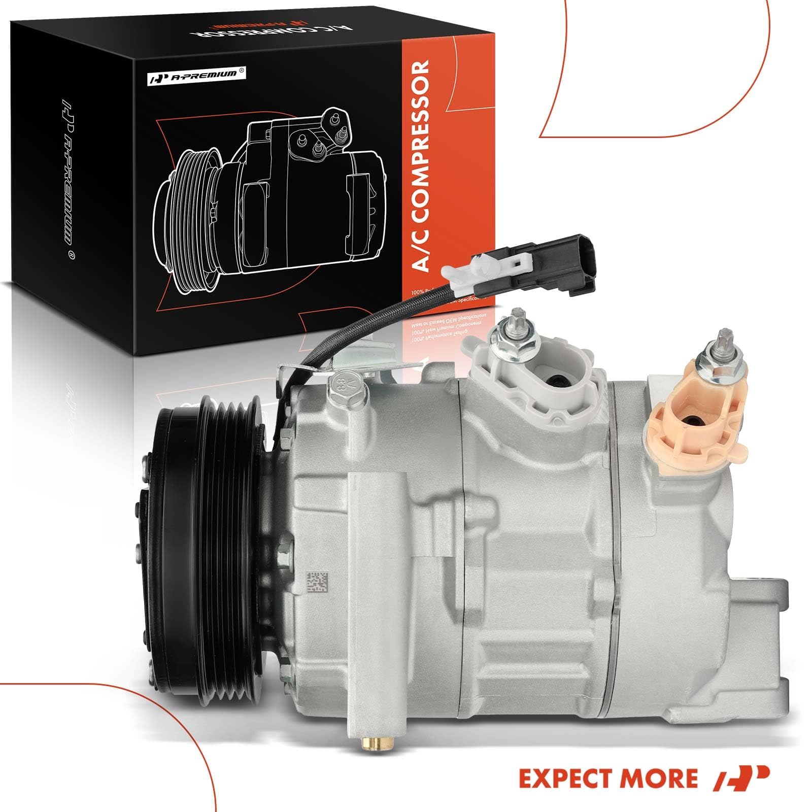 Premium AC Compressor with Clutch for Ford Explorer 2020-2022 & Bronco 2021-2022 | 2.3L Engine Replacement Part | Perfect for Summer Road Trips & Off-Road Adventures